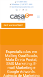 Mobile Screenshot of casadamidia.com